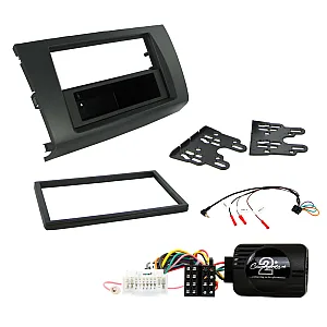 Suzuki Swift 2005-2010 Single / Double Din Car CD Stereo Fitting Kit, Fascia, Steering Control Adaptor