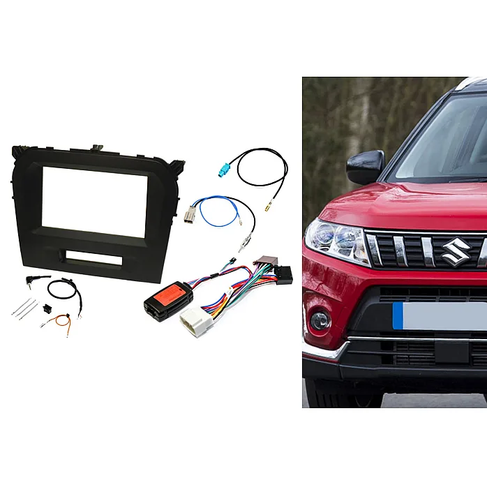 CTKSZ08 Suzuki Vitara 2015-2018 Double Din Car Stereo Fascia Fitting Kit