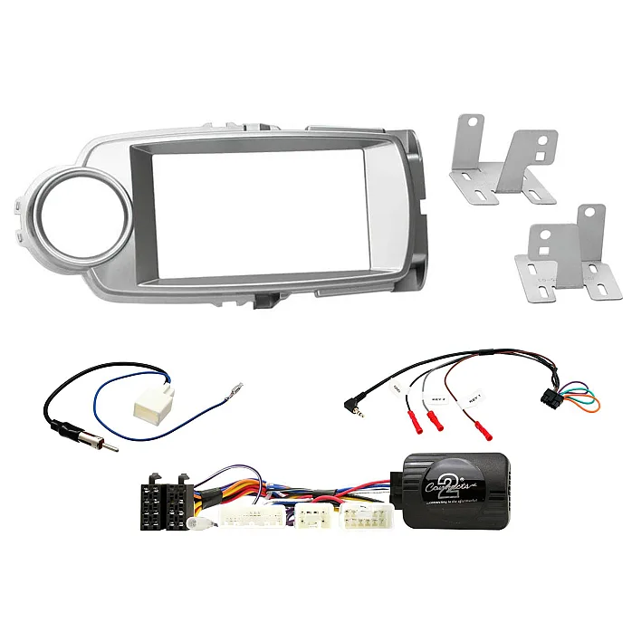 Connects2 CTKTY09 Toyota Yaris 2011-2017 Double Din Car Stereo Fascia Fitting Kit