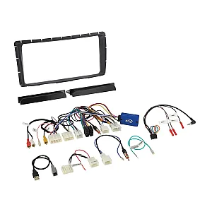 ACV Toyota Hilux 2012 - 2015 Complete Double Din Car Stereo Fascia Fitting Kit