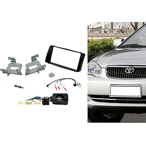 Connects2 CTKTY13 Toyota Corolla (2003-2008) Double Din Car Stereo Fascia Fitting Kit