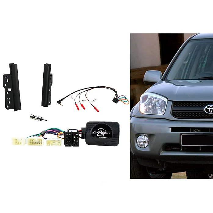 Connects2 CTKTY14 Toyota Celica, MR2, RAV4 Double Din Car Stereo Fascia Fitting Kit