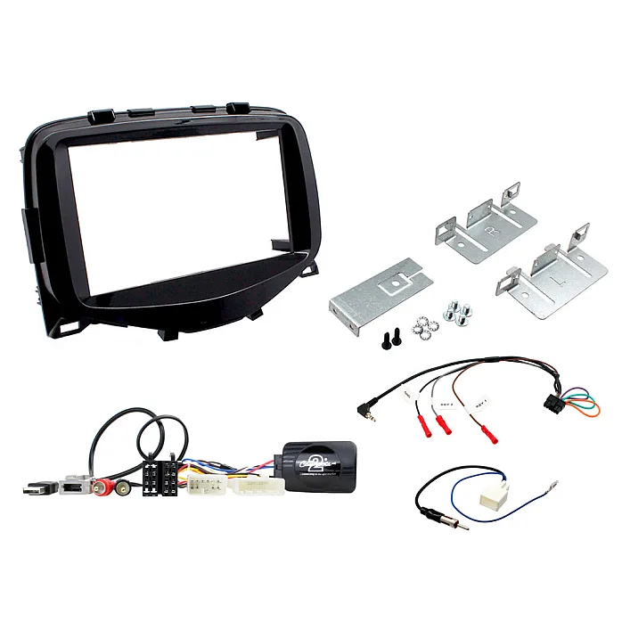 CTKTY17 Toyota Aygo 2014-2018 Double Din Car Stereo Fascia Fitting Kit