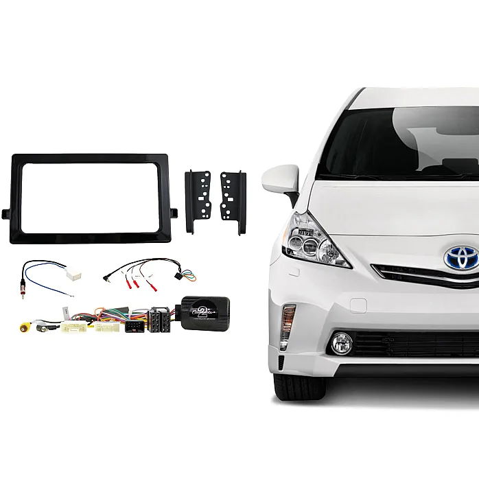 CTKTY25 Toyota Prius 2016 Onwards Double Din Car Stereo Fascia Fitting Kit
