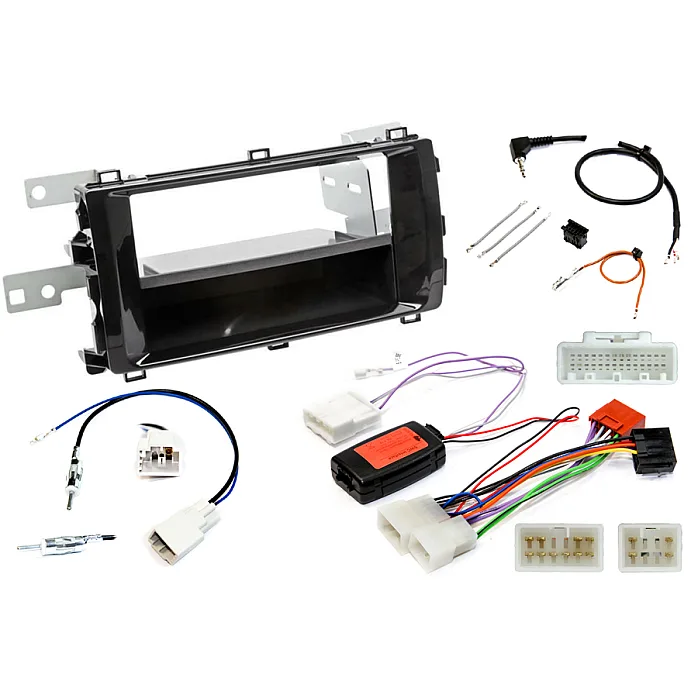 InCarTec FK-937 Toyota Auris Complete Stereo Upgrade Fitting Kit (Gloss Black)