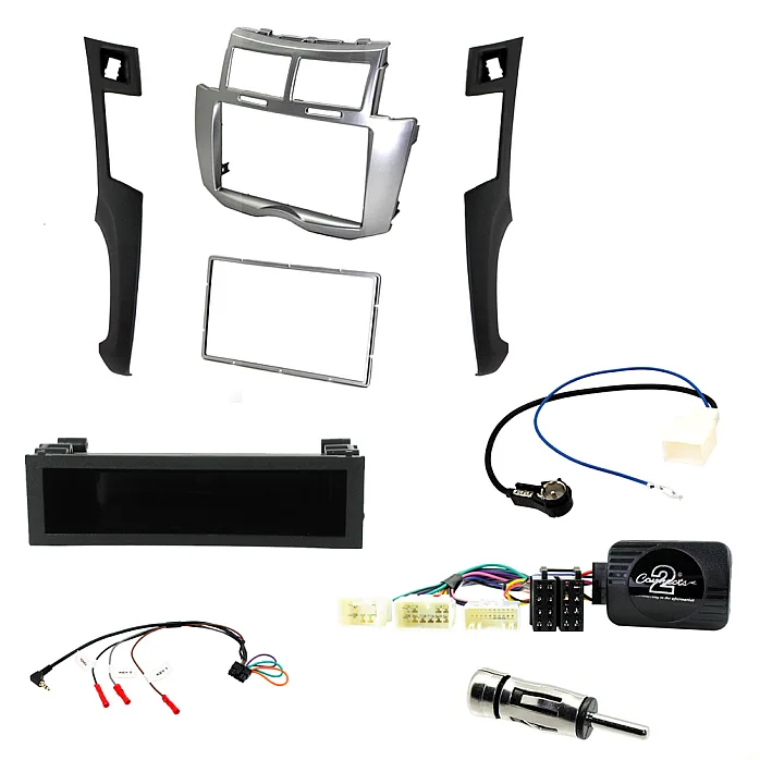 Toyota Yaris 2007-2011 Single Din Car CD Stereo Fascia Facia Fitting Kit