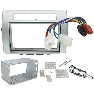 Toyota Corolla Verso (2004-2008) Car CD Stereo Double Din Fascia Fitting Wiring Kit