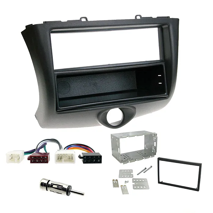 Toyota Yaris 2003- 2006 Double Din Car CD Stereo Fitting Kit Fascia & ISO Wiring