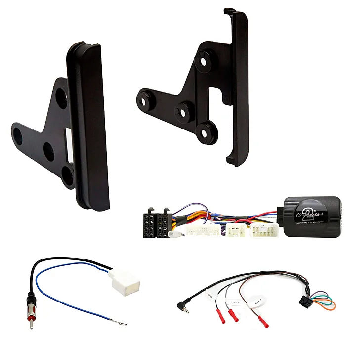 Toyota GT86 Car Stereo Double Din Fascia, Steering Interface, Antenna Fitting Kit
