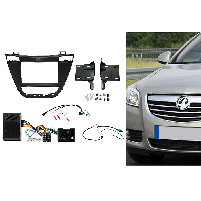 Connects2 CTKVX02 - Vauxhall Insignia 2008 - 2013 Double Din Stereo Fitting Kit Black