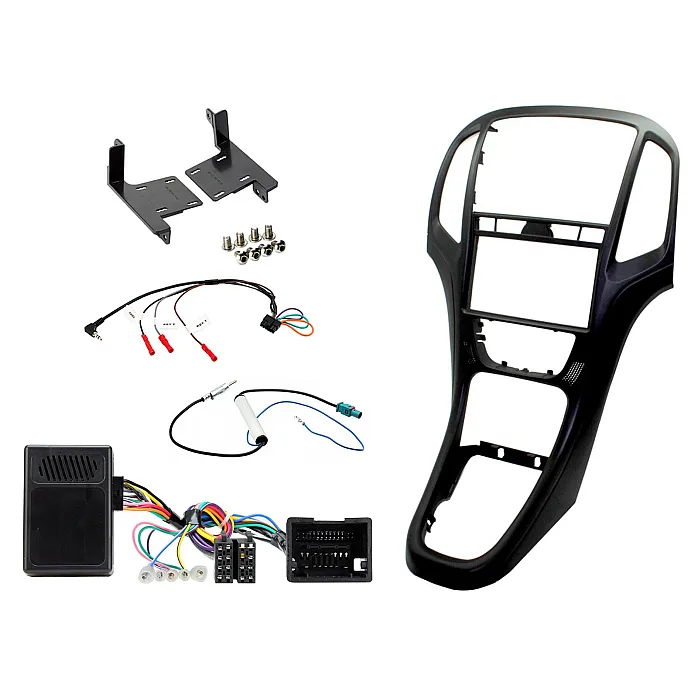 Connects2 CTKVX04 - Vauxhall Astra 2010 - 2015 Double Din Stereo Fitting Kit Pearl Black