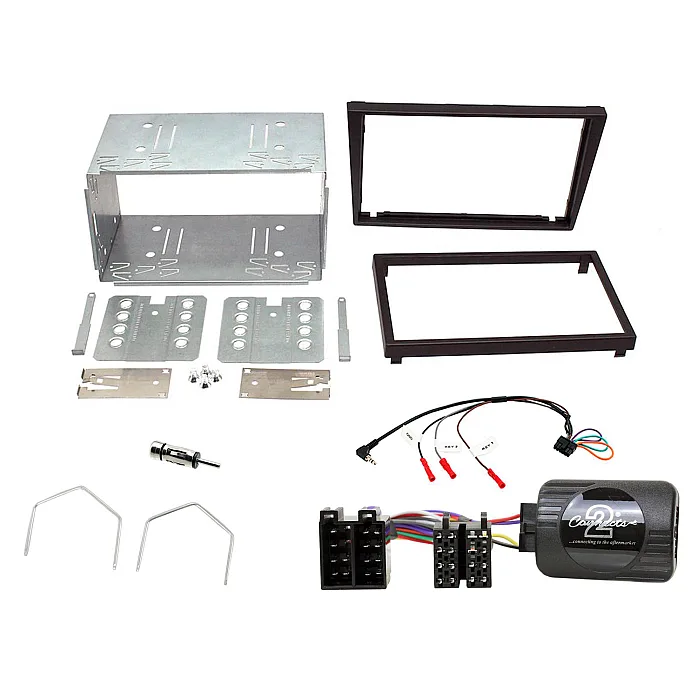 CTKVX06 Vauxhall Astra Corsa Omega (Black) Double Din Car Stereo Fascia Fitting Kit