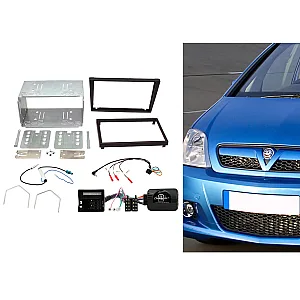 CTKVX08 Vauxhall Meriva, Signum, Tigra, Vectra (Black) Double Din Car Stereo Fitting Kit