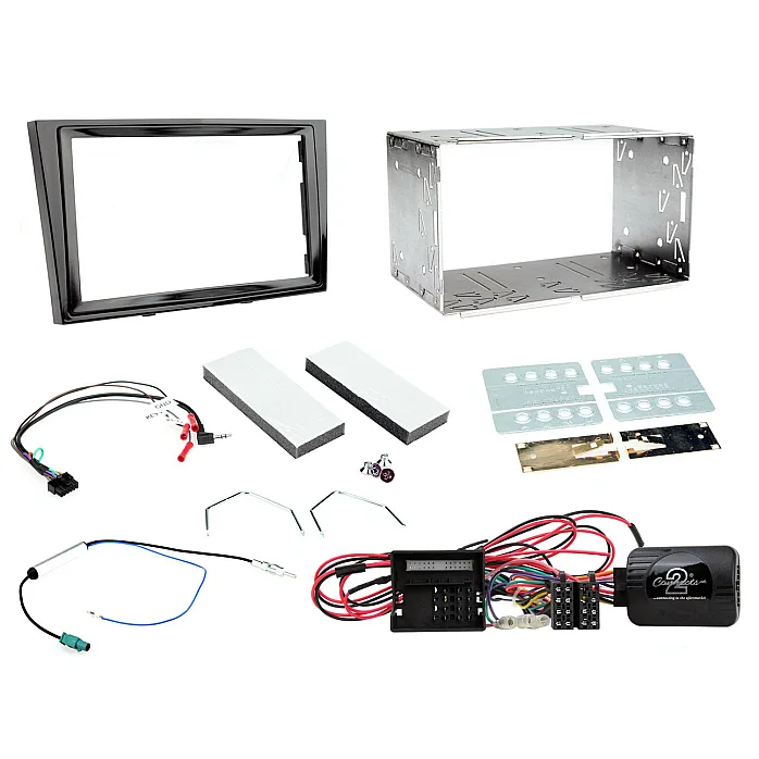 Connects2 CTKVX11 - Vauxhall Astra H 2004 - 2010 (Piano Black) Double Din Fitting Kit