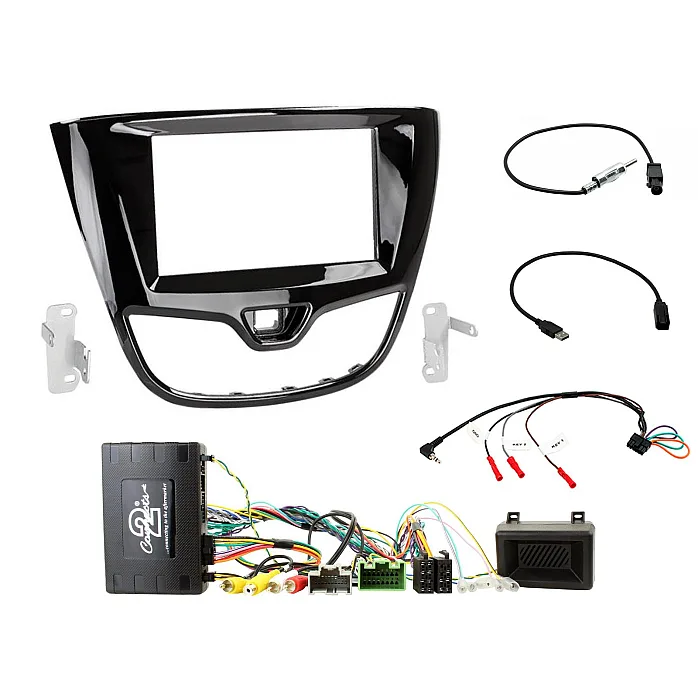 CTKVX39 Vauxhall Viva 2015-2019 Double Din Car Stereo Fascia Fitting Kit