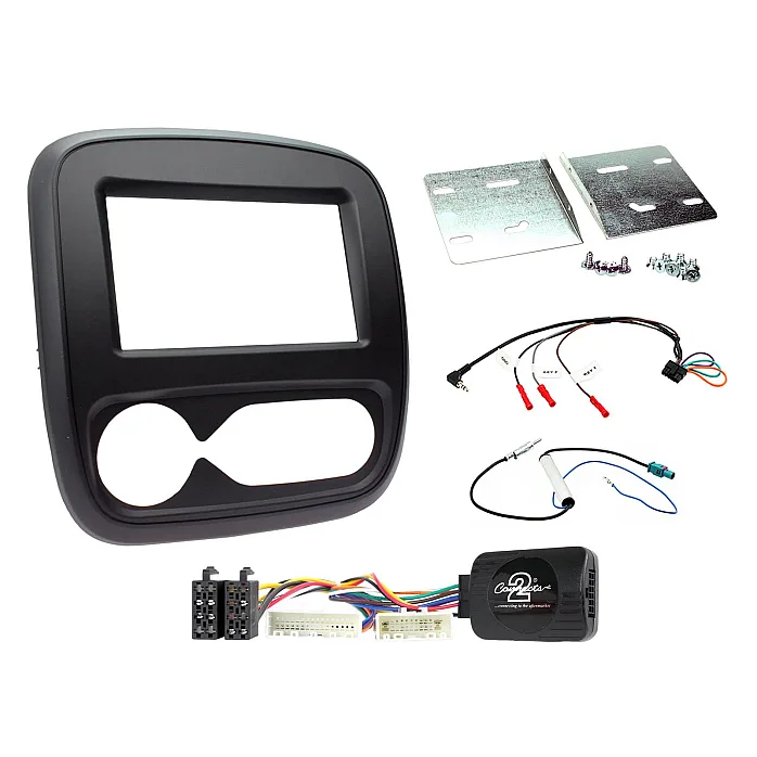 CTKVX50 Vauxhall / Opel Vivaro Double Din Car Stereo Fascia Fitting Kit