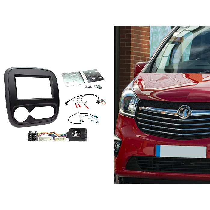 CTKVX50 Vauxhall / Opel Vivaro Double Din Car Stereo Fascia Fitting Kit