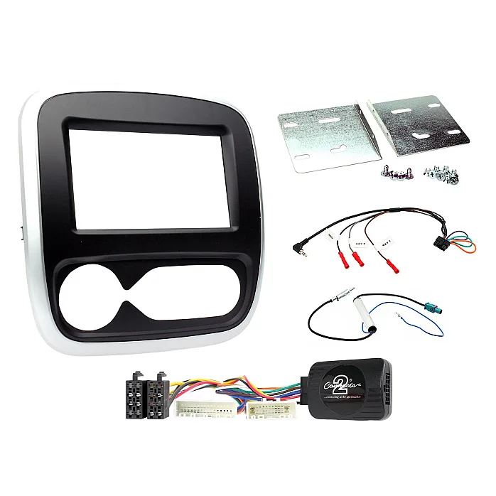 CTKVX51 Vauxhall / Opel Vivaro 2014 Onwards Double Din Car Stereo Fascia Fitting Kit