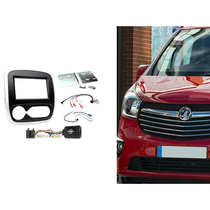 CTKVX51 Vauxhall / Opel Vivaro 2014 Onwards Double Din Car Stereo Fascia Fitting Kit