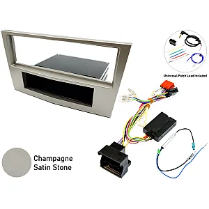 Vauxhall Corsa D (2006-2014) Single DIN Car Stereo Fitting Kit (Champagne Beige/ Stone)