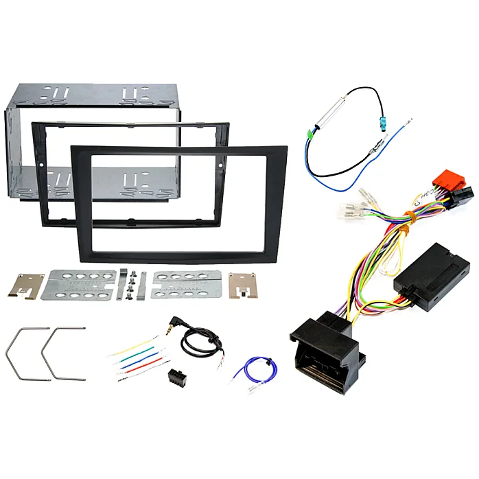 InCarTec FK-8413-C Vauxhall Corsa D Double DIN Complete Stereo Upgrade Fitting Kit
