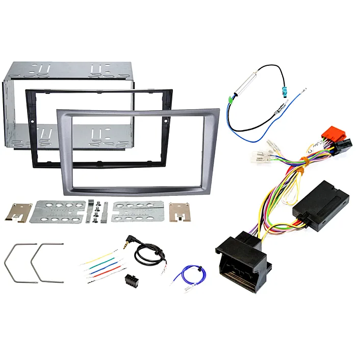 InCarTec FK-8414-C Vauxhall Corsa D Metallic Double Din Stereo Fitting Kit