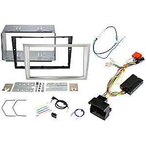 InCarTec FK-8417-C Vauxhall Corsa D Double DIN Stereo Upgrade Fitting Kit (CHAMPAGNE BEIGE)