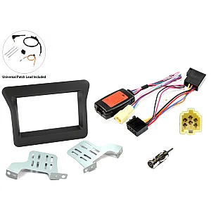 InCarTec FK-948/3 Nissan NV400 Matt Black Double Din Fascia Radio Replacement Kit