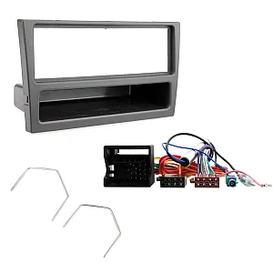 Vauxhall Agila, Corsa, Meriva, Tigra, Vivaro Car Stereo Fitting Kit (Black) Fascia, Wiring Harness