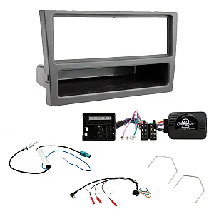 Vauxhall Vectra, Tigra Car CD Stereo Fitting Kit, Fascia Surround, Steering Control, Aerial (Black)