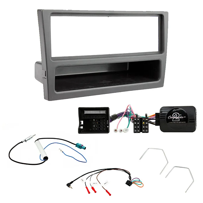Vauxhall Vectra, Tigra Car CD Stereo Fitting Kit, Fascia Surround, Steering Control, Aerial (Black)