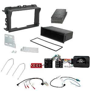 Vauxhall Vivaro 2011-2014 Double Din Car Stereo Fitting Kit, Fascia Stalk, Aerial Adaptor