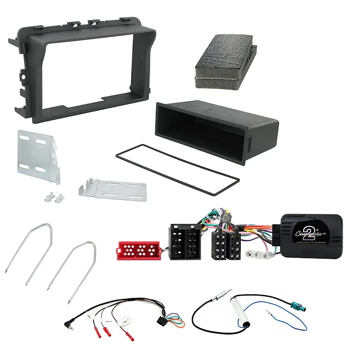Vauxhall Vivaro 2011-2014 Double Din Car Stereo Fitting Kit, Fascia Stalk, Aerial Adaptor