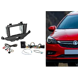 CTKVX41 Vauxhall Astra 2015-2021 Double Din Car Stereo Fascia Fitting Kit