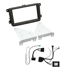 VW T5 / T5.1 2009 - 2015 Pioneer Vehicle Bus UART / CAN Bus Car Stereo Fascia Fitting Kit