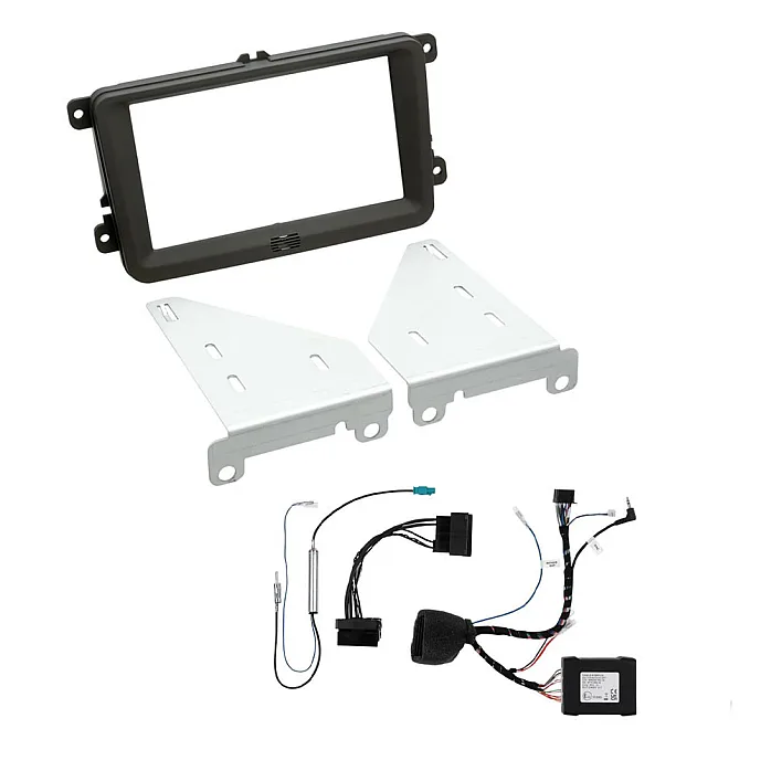 VW T5 / T5.1 2009 - 2015 Pioneer Vehicle Bus UART / CAN Bus Car Stereo Fascia Fitting Kit