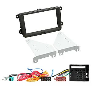 VW Passat, Beetle, Sharan, Golf, Touran, Polo, Transporter Car Stereo Fascia Fitting Wiring Kit