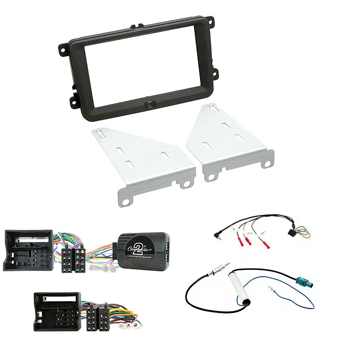 Volkswagen Combined 40 Pin/52 Pin Models Double Din Car Stereo Fitting Kit
