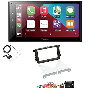 Volkswagen Caddy, Eos, Fusca, Golf, Jetta, Magotan Pioneer 6.8" Apple CarPlay DAB Stereo Upgrade Kit