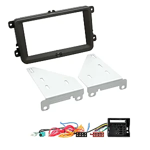 Volkswagen Caddy, Eos, Fusca, Golf, Jetta, Magotan Double Din Car Stereo CD Fitting Kit