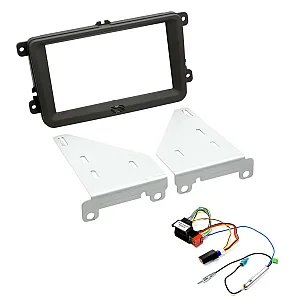 Volkswagen Magotan, Passat, Sagitar, Scirocco, Vento Double Din Car Stereo CD Fitting Kit