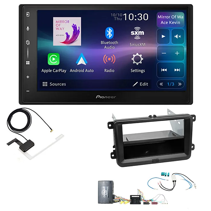 Volkswagen Transporter T5 / T5.1 Pioneer 6.8" Screen Wireless Android Auto/Apple CarPlay DAB+ Stereo Upgrade Kit