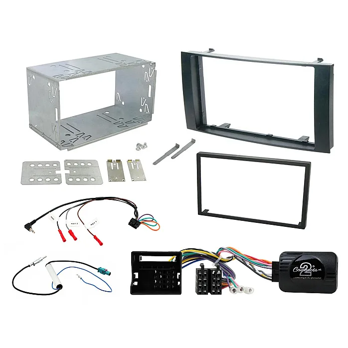 Connects2 CTKVW03 - Volkswagen Touareg 2003 - 2010 Double Din Car Stereo Fitting Kit