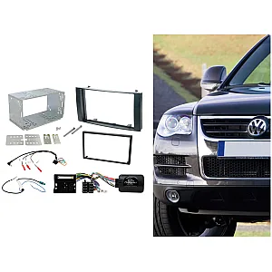 Volkswagen Touareg (2003 - 2010) Double Din Car Stereo Fitting Kit