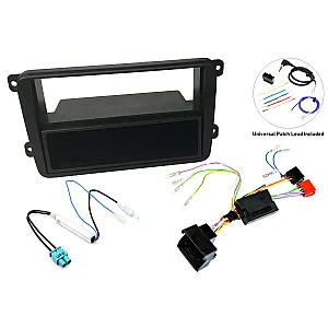 Volkswagen (Highline/ Amplified) Single / Double DIN Car Stereo Upgrade Fitting Kit