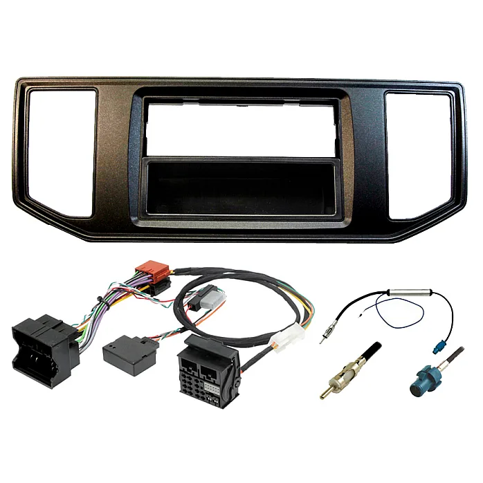 Volkswagen Crafter 2017 Onwards Single Din Car Stereo Upgrade Fitting Kit with CAN Ignition