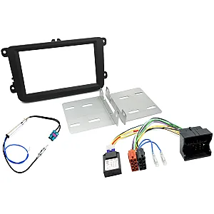 InCarTec FK-699-IGN1-D Volkswagen Double DIN Stereo Upgrade Fitting Kit