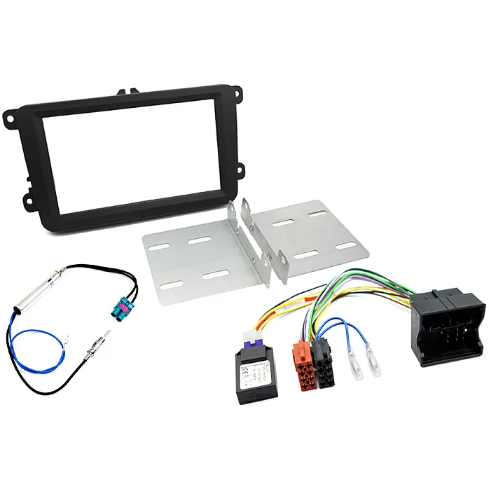 InCarTec FK-699-IGN1-D Volkswagen Double DIN Stereo Upgrade Fitting Kit