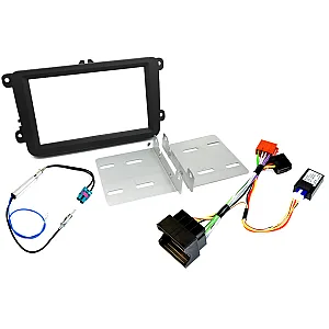 InCarTec FK-699-IGN5-D Volkswagen Double DIN Stereo Upgrade Fitting kit (WITHOUT SWC)