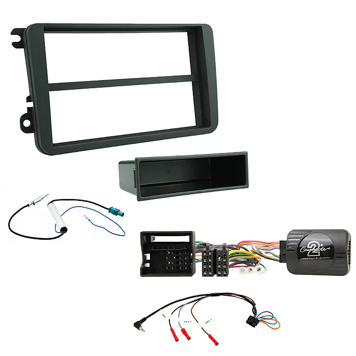VW Caddy, Golf V, EOS, Jetta, Passat Touran Car CD Stereo Fascia Fitting Kit